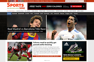 SportsMag Sports Magazine WP Theme