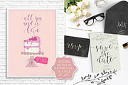 Salt & Pepper font duo, a Script Font by Lisa Glanz (Thumbnail 6 of 7)