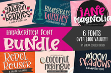 Handwritten Font Bundle