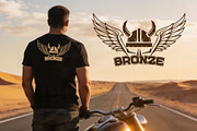 Viking Bronze Helmet Logo, a Branding & Logo Template by Atlantis X Nurman Arbai (Thumbnail 1 of 4)