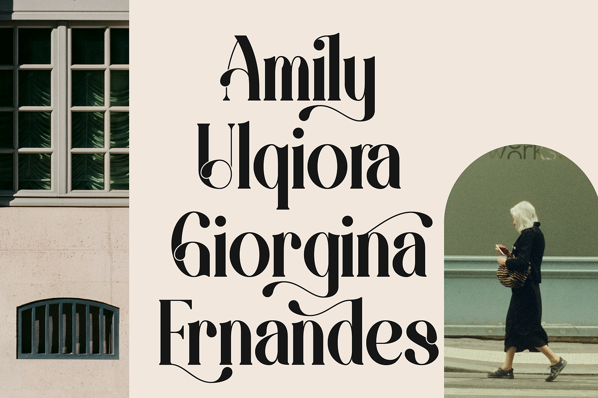Bling Gilinira | Display Serif Font, a Serif Font by Denustudios (Photo 4 of 15)