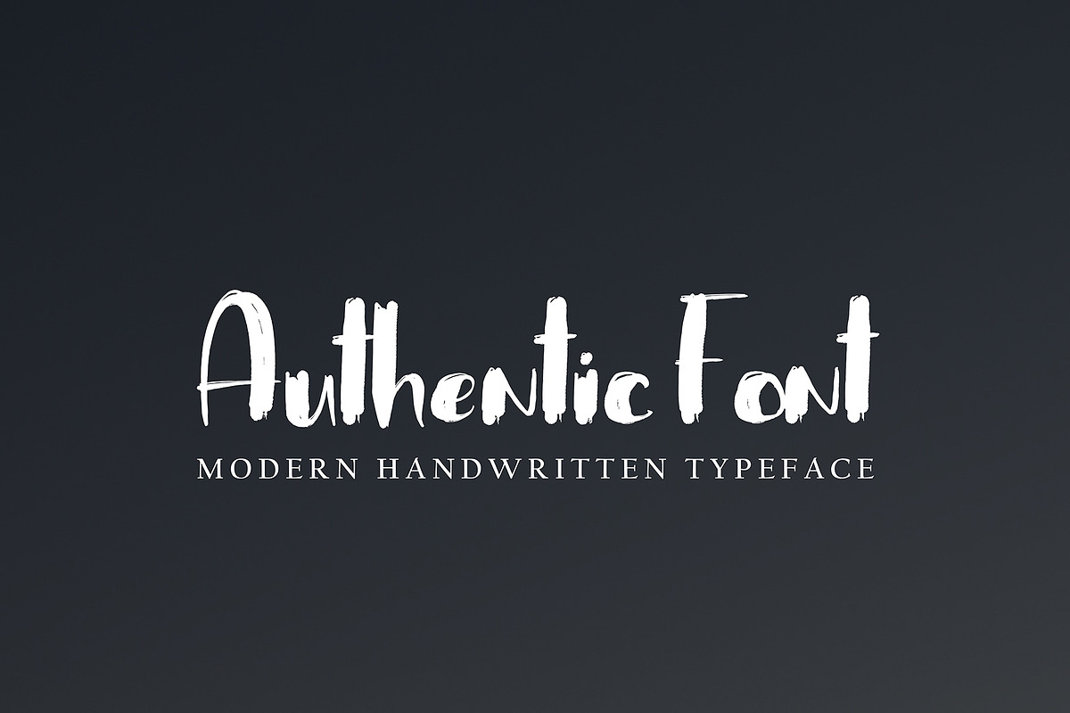 Sentralie, a Handwritten Font by pineungtype (Photo 4 of 5)