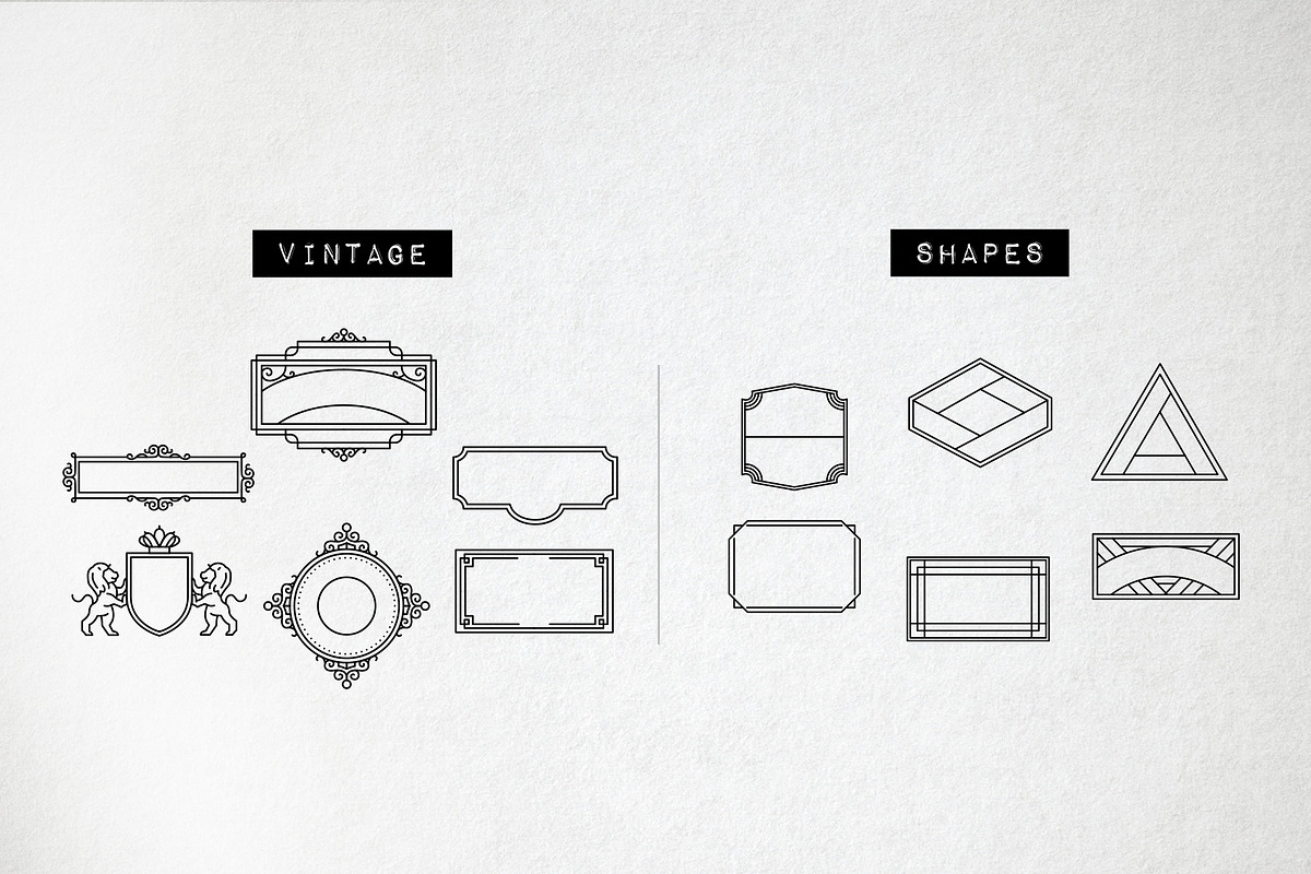 60 Logo Banners - Logo Builder, an Outline Icon by Hatch Design Workshop (Photo 10 of 14)