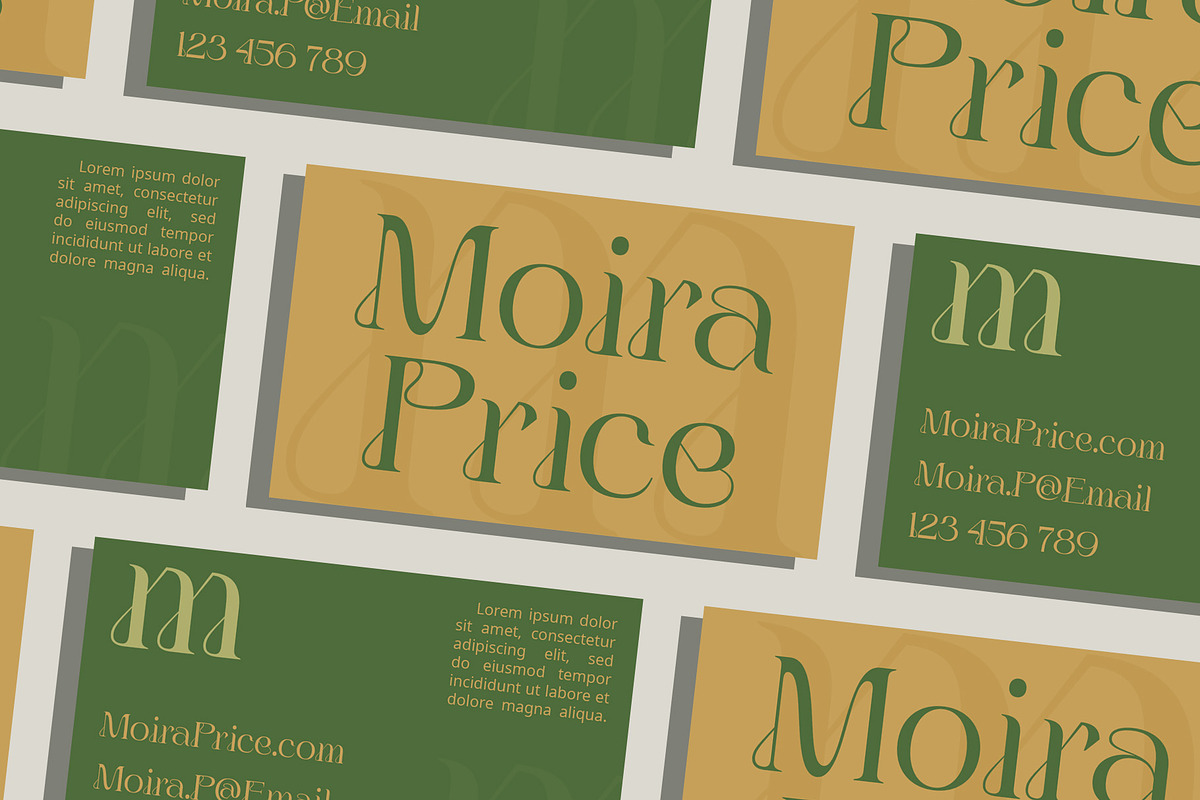 Nerilla – Art Nouveau Font, a Serif Font by Craft Supply Co. (Photo 6 of 8)