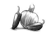 Salsa Vegetables, a Food Illustration by blue67sign (Thumbnail 4 of 5)