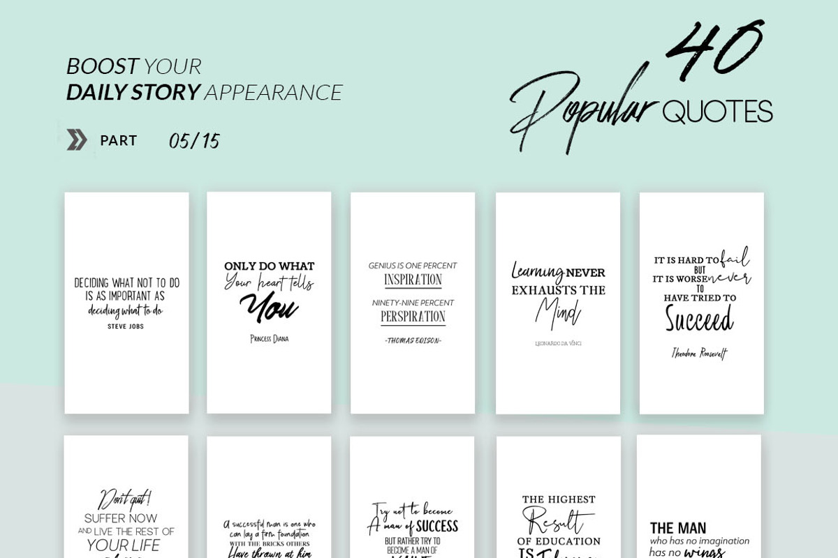 Instagram Stories Quote, a Social Media Template by Eviory (Photo 15 of 31)
