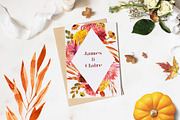 Watercolor Autumn Bouquet, an Illustration by harmonia_green_art (Thumbnail 8 of 12)
