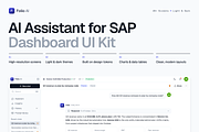 AI Assistant UI Kit for SAP/ERP, an UI Kit Template by keffidesign (Thumbnail 1 of 6)