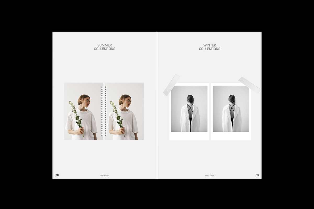 Minimalist Lookbook Magazine, a Magazine Template by Templeste (Photo 7 of 10)