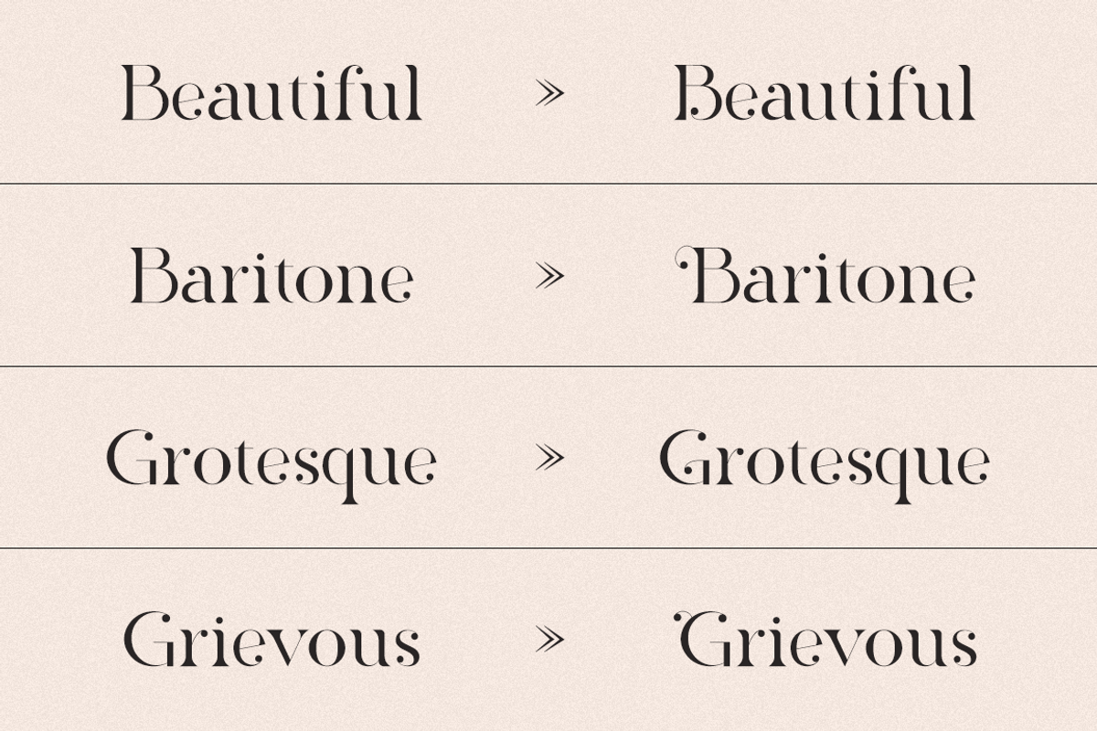 The Heart Mighty - Elegant Serif, a Serif Font by RockboyStd (Photo 7 of 12)