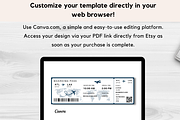 Editable Boarding Pass Template, a Card Template by YasdeyDesigns (Thumbnail 4 of 9)
