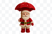 Christmas Santa Crochet Clipart Bund, an Object Graphic by Cut File (Thumbnail 3 of 5)