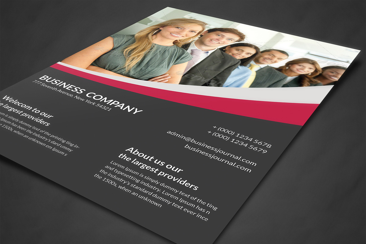 Corporate Flyer, a Flyer Template by AfzaalGraphics (Photo 2 of 4)