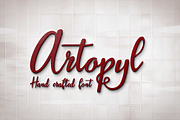 Artopyl, a Script Font by Digital Typeface Studio (Thumbnail 1 of 5)