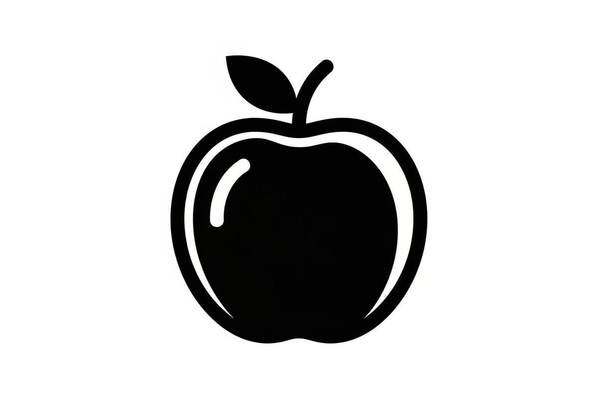 Apple Fruit Vector Icon Bundle, an Illustration by musafir_fashion (Photo 26 of 49)