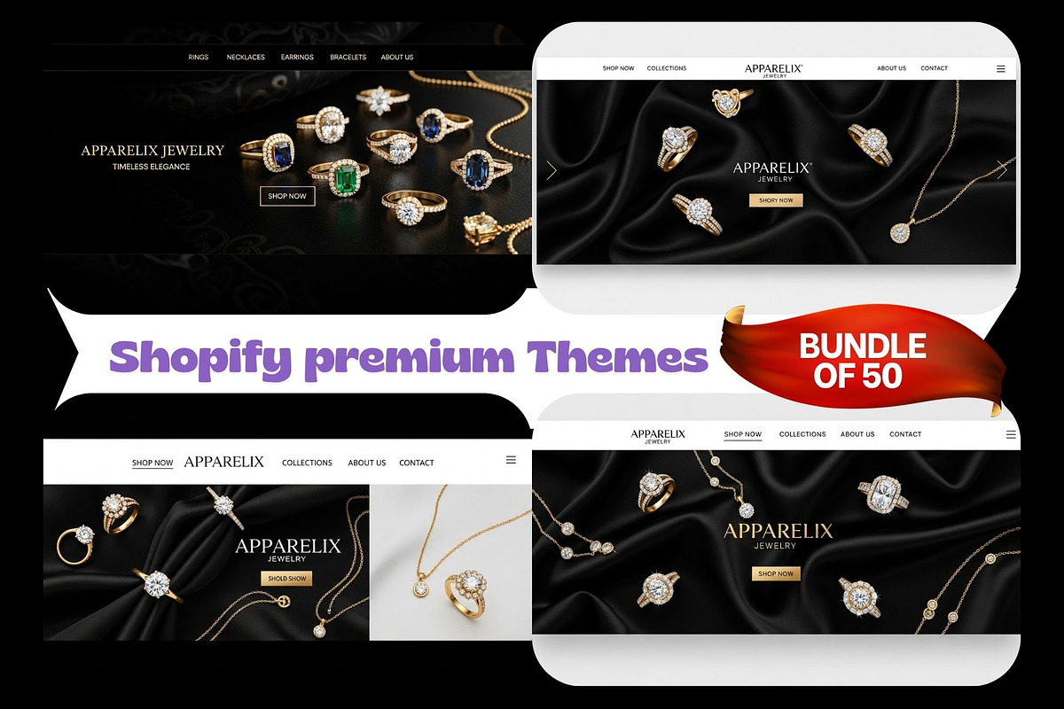 50 Modern E‑Commerce SHOPIFY THEMES, a Shopify Template by Crox Studio | Digital (Photo 20 of 59)