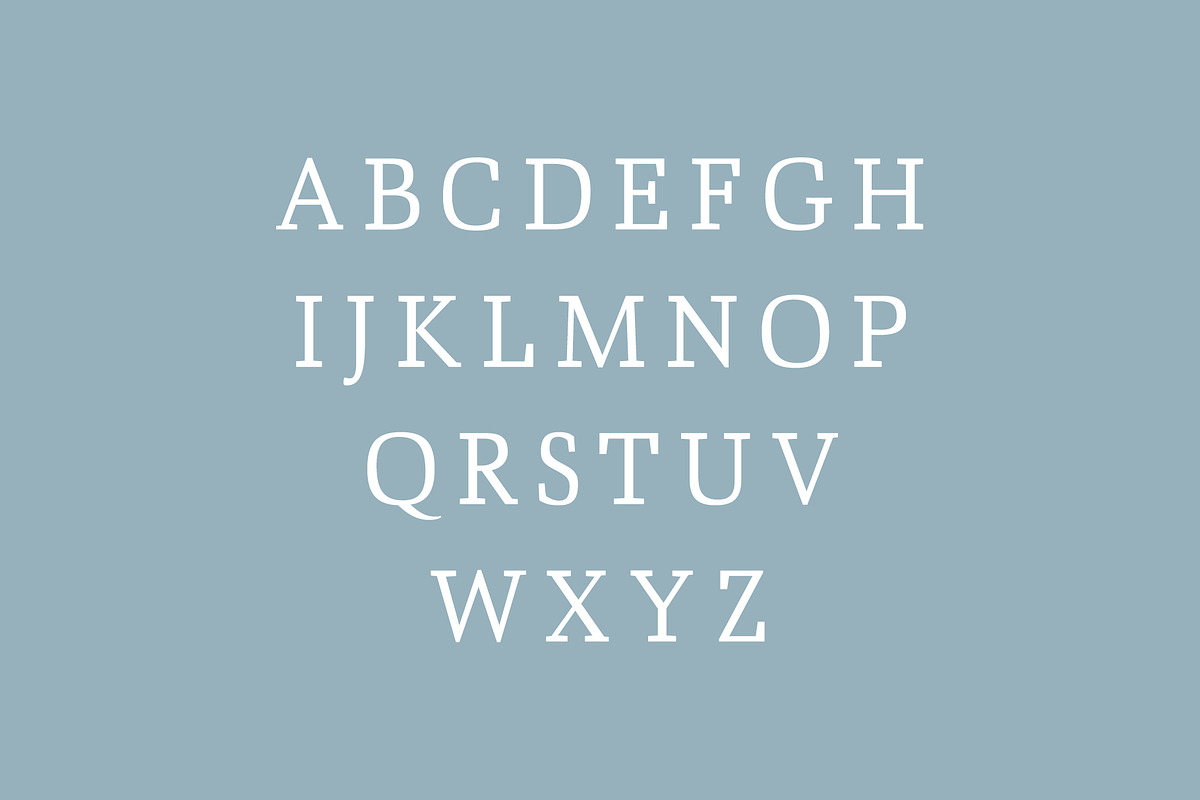 Ailish Slab Serif Font Pack preview 2
