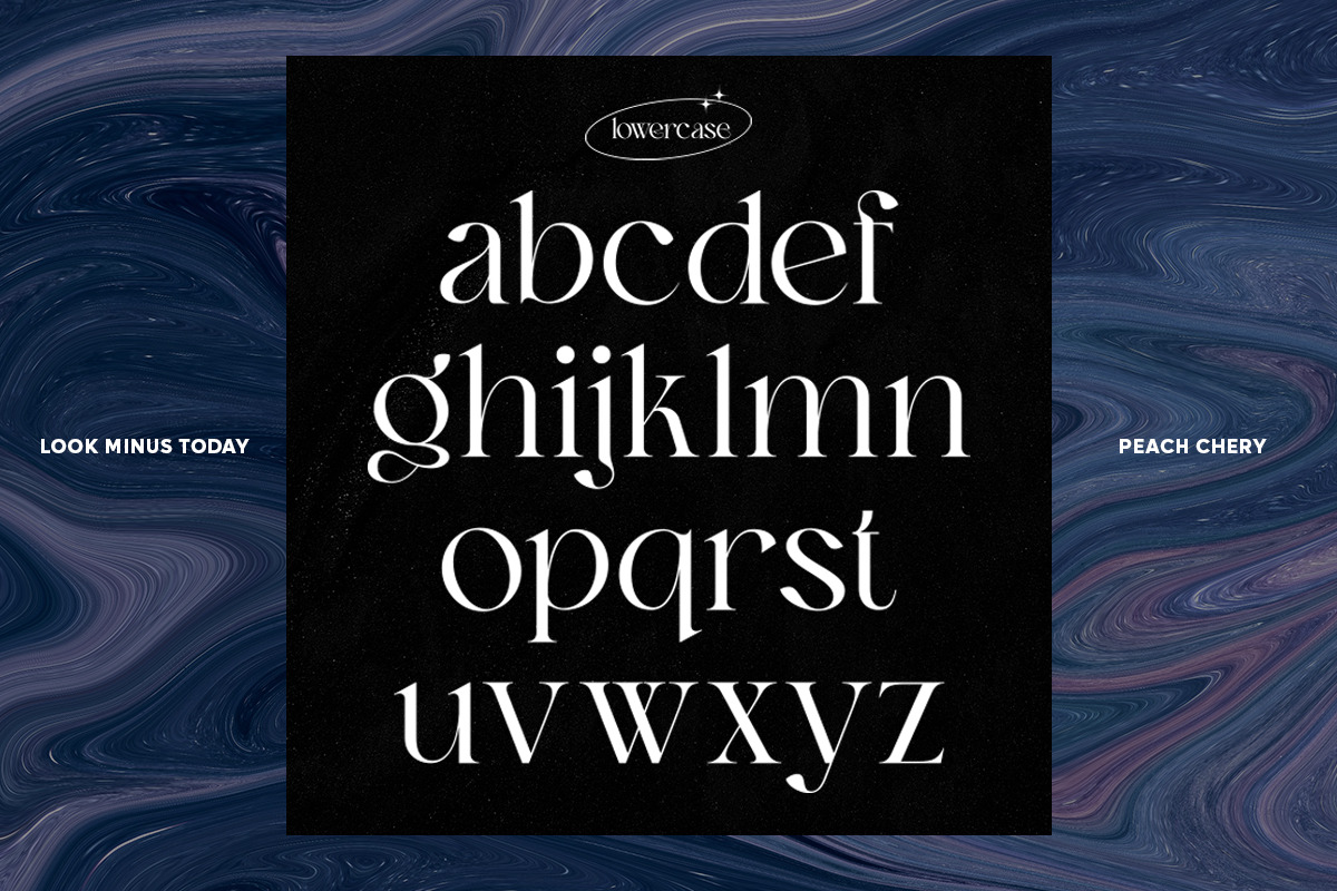 Peach Chery | Display Serif Font, a Serif Font by LOOK MINUS TODAY (Photo 9 of 12)