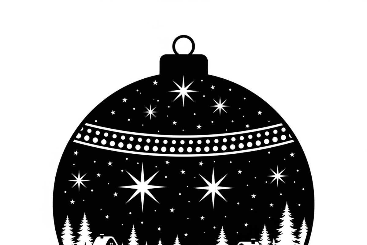 Western Xmas Ball Bundle, an Illustration by hafijul (Photo 7 of 21)