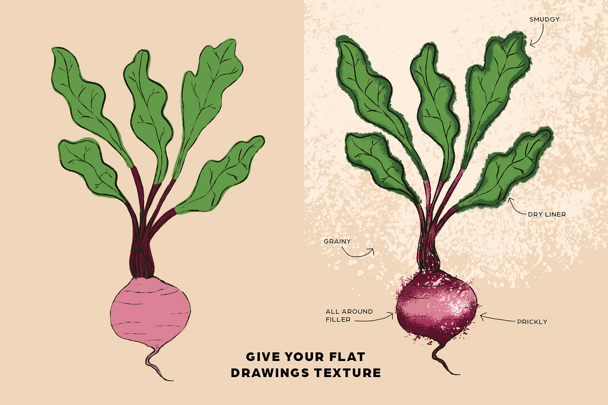 Dry Ink Procreate Brushes preview 2