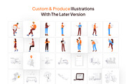 Logistics Flat Illustrations, a Duotone Icon by Vectors Market (Thumbnail 4 of 8)