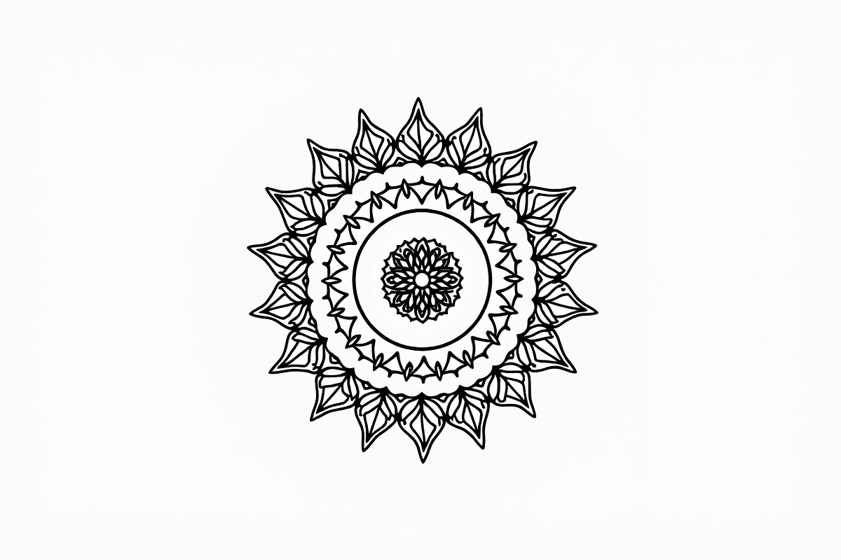 Adult Mandala Coloring Book, an Illustration by Amazin_art (Photo 7 of 11)