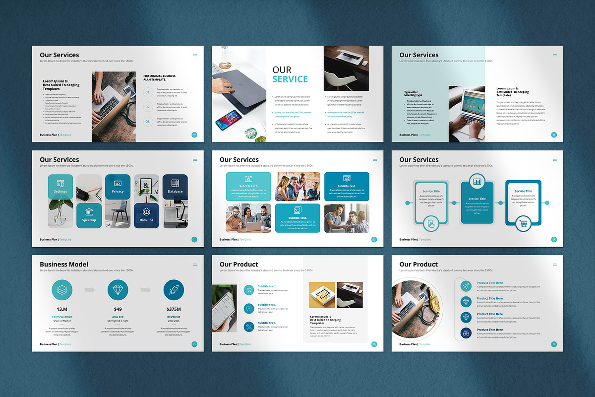 Business Plan Presentation Template, a Presentation Template by CreativeSlides (Photo 4 of 22)