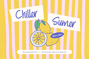 Chiller Sumer Bold Handwritten, a Script Font by Letterena Studios Script (Thumbnail 1 of 15)