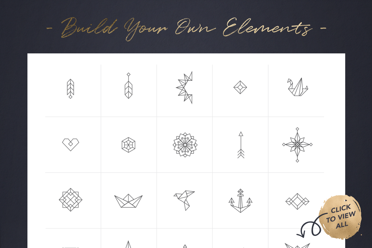 Logo & Icon Creator Pack, a Branding & Logo Template by Marigold Studios (Photo 6 of 9)
