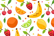 Summer Fruit Pattern, a Pattern Graphic by MISS CHATZ (Thumbnail 3 of 3)