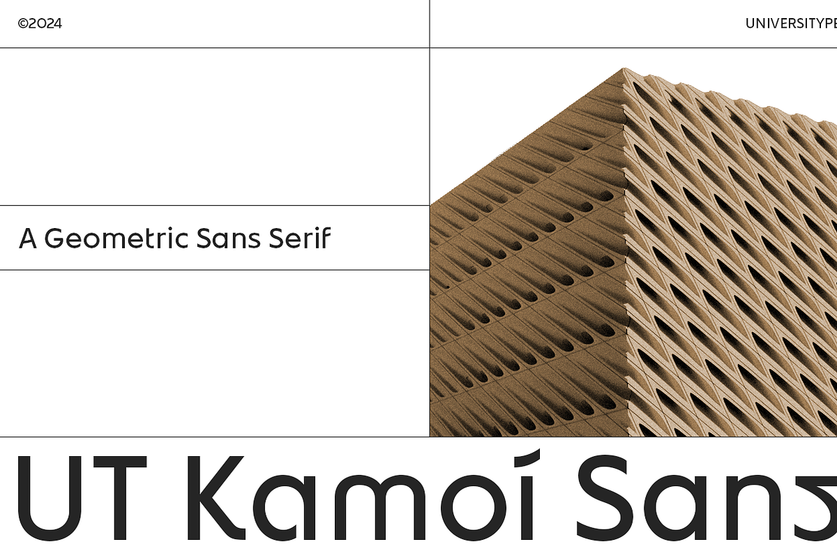 UT Kamoi Sans - A Geometric Sans, a Sans Serif Font by Universitype (Photo 1 of 18)