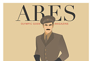 Olympus Gods. Retro Fashion Posters, an Illustration by La Inspiratriz (Thumbnail 4 of 7)
