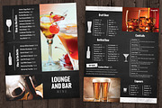 Bar and Lounge Drink Menu, a Brochure Template by Nathan Knight Design (Thumbnail 2 of 2)