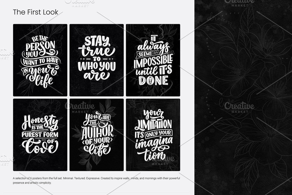 Let the Darkness Speak - 12 Posters, an Object Illustration by Artlana (Photo 4 of 12)