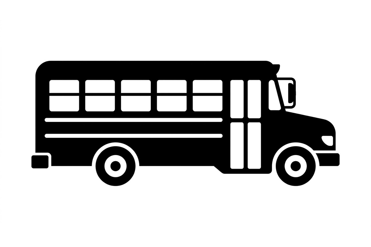 School Transit Silhouette Series, an Object Graphic by Creativeshirt (Photo 3 of 3)