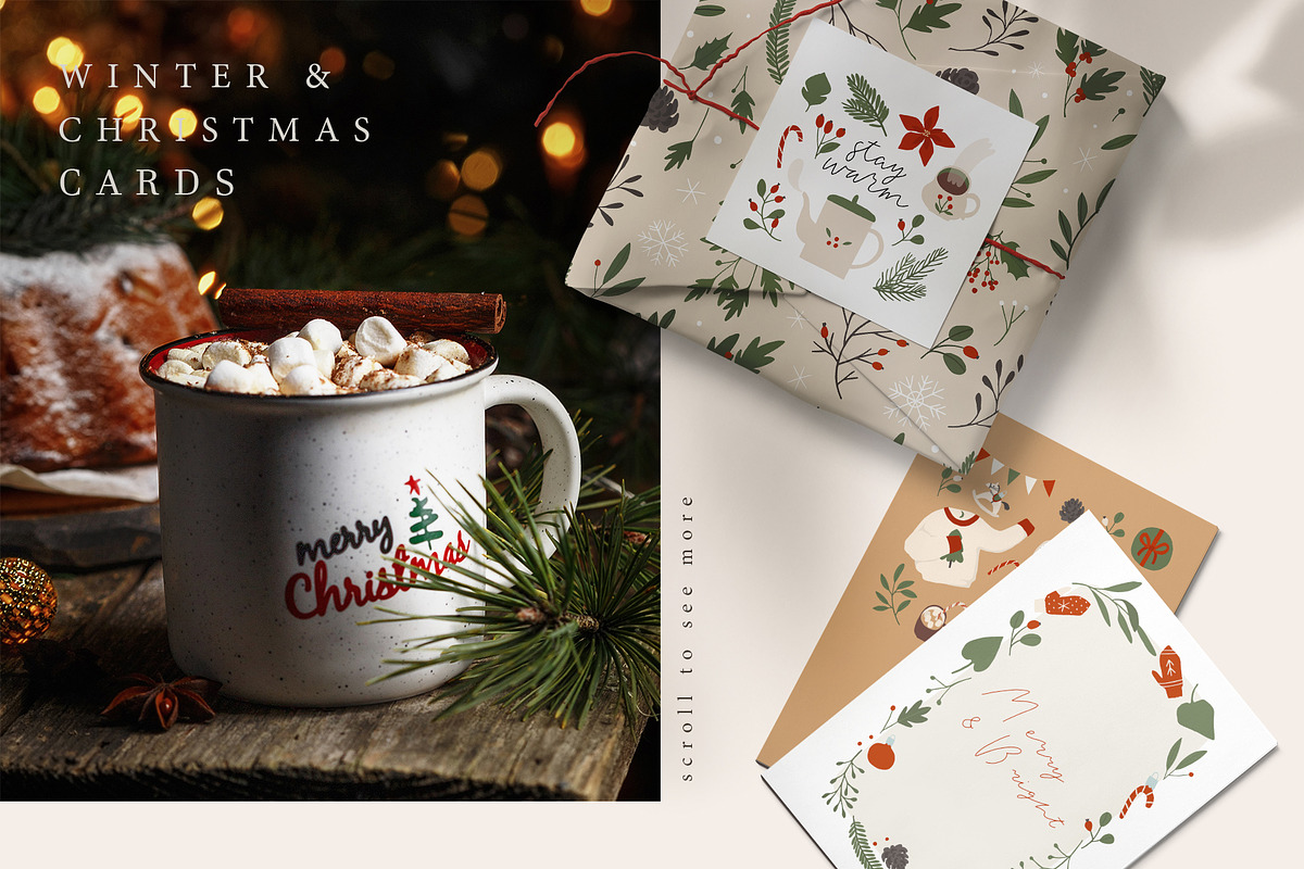 Magic Winter - card & map creator, a Person Illustration by Cute Atelier (Photo 5 of 17)