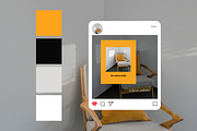 Black Orange Canva Template, a Social Media Template by Moodwave Studio (Thumbnail 5 of 10)