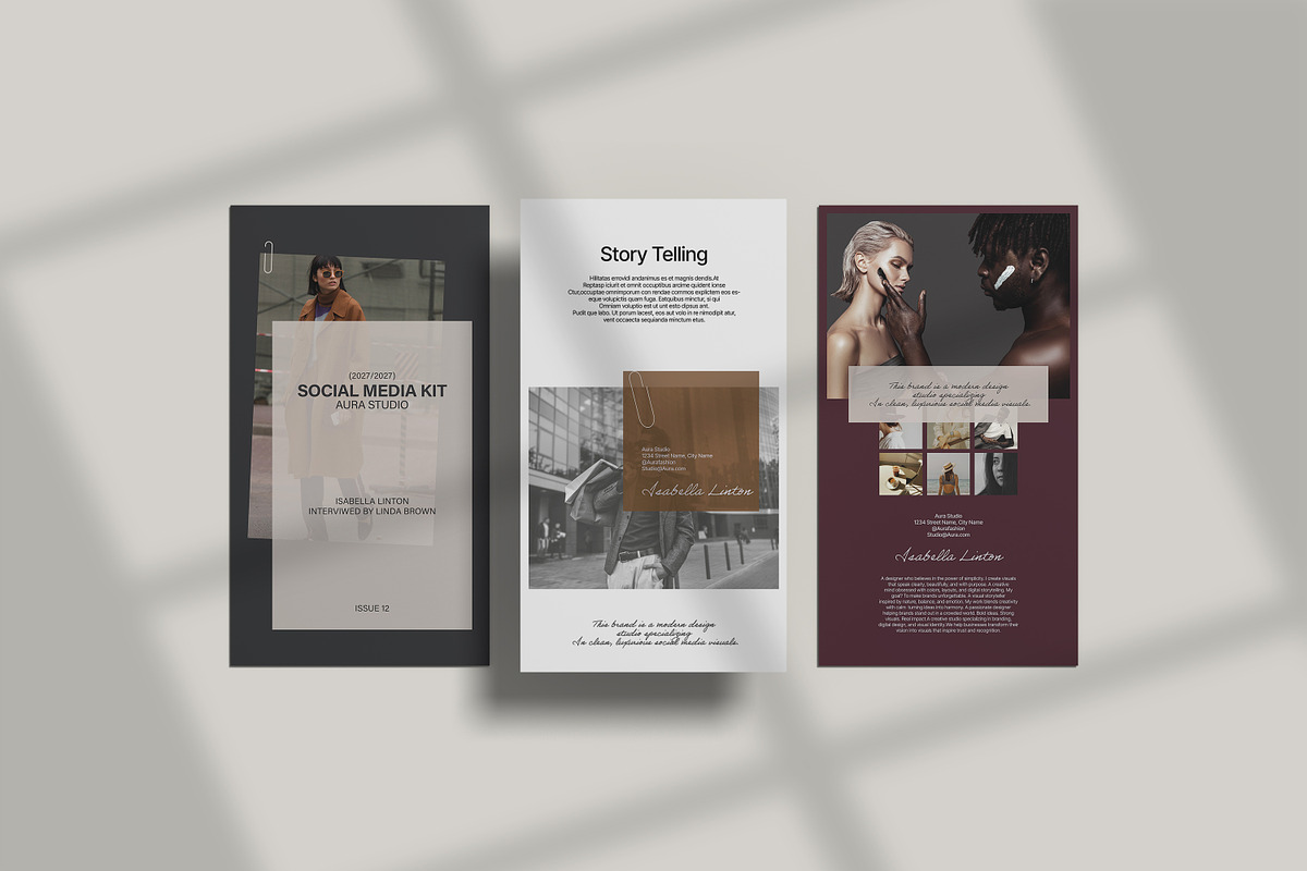 Social Media Kit Template, a Social Media Template by Creatiya Type (Photo 5 of 6)