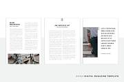 Damen Digital Magazine Template, a Magazine Template by Christie Evenson (Thumbnail 5 of 9)