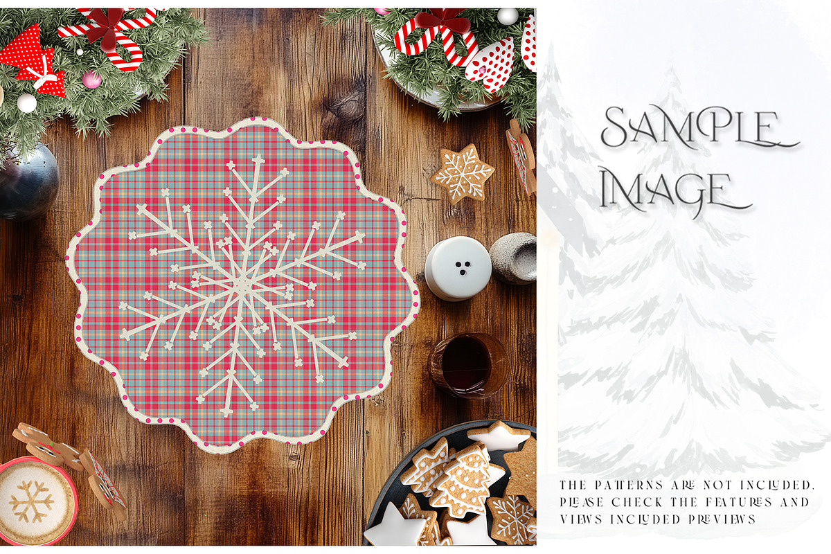 Christmas Placemats Various Types, a Product Mockup by mock-ups (Photo 5 of 25)