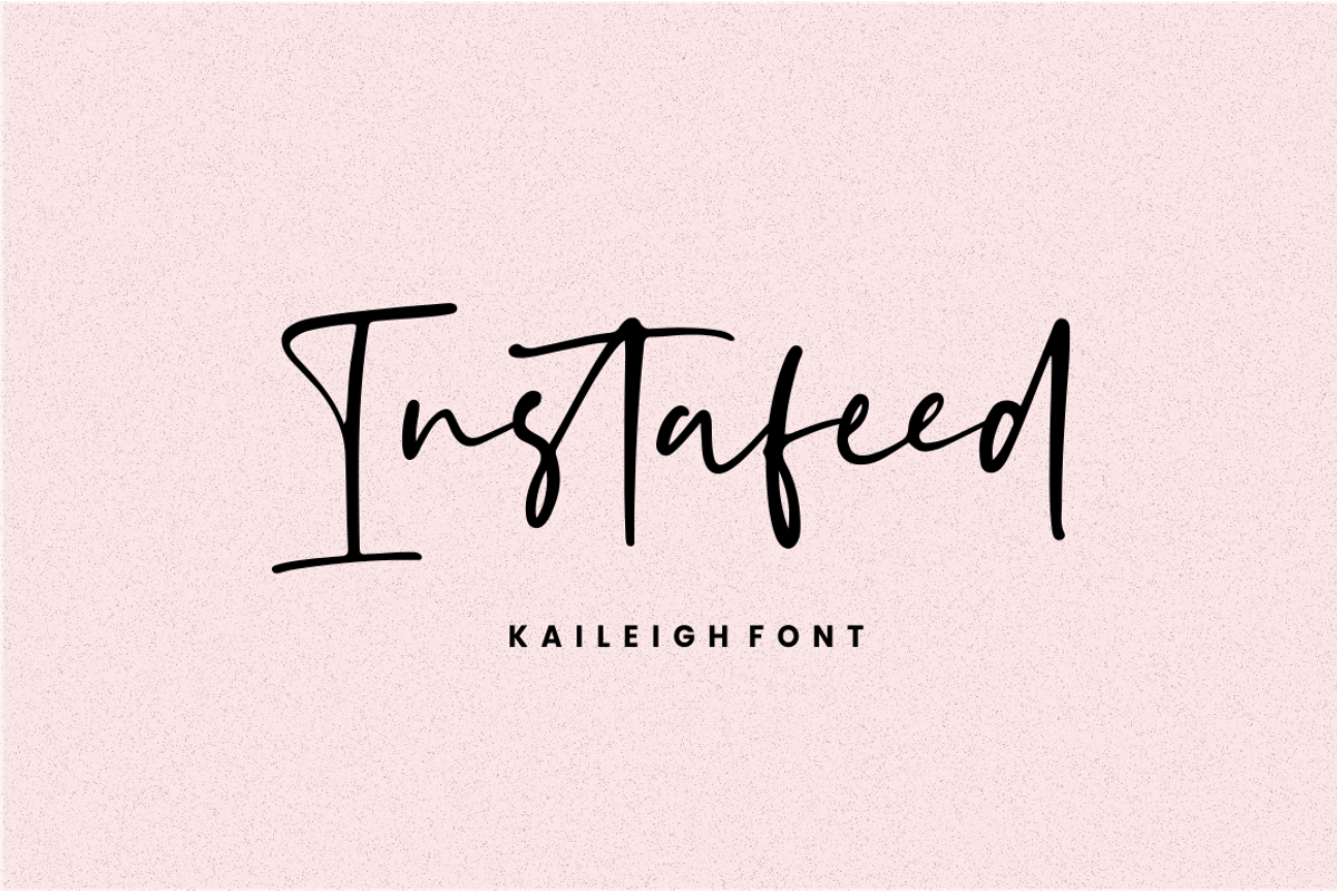 Kaileigh - Casual Script, a Script Font by Sronstudio (Photo 6 of 13)