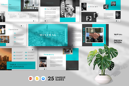 Minimal Presentation Template