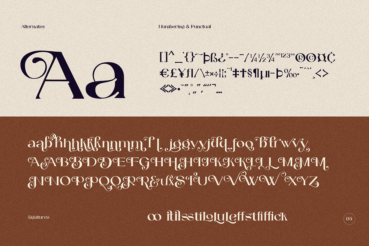 Catilde Modern Sans Serif, a Serif Font by Fortunes Co (Photo 8 of 17)