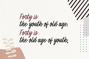 Yellow Skies, a Script Font by Forberas Club (Thumbnail 2 of 7)