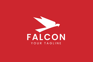 falcon logo vector icon illustration, a Branding & Logo Template by Dyn Studio