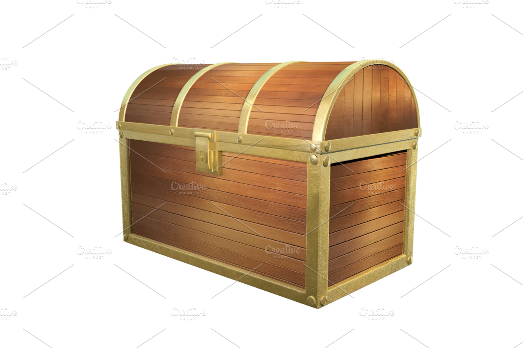 Chest containing chest, gold, and pirate, an Arts & Entertainment Photo by MS design