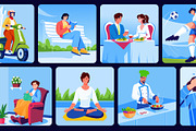 Citizens Illustration Set, a Person Illustration by Creative Stall (Thumbnail 6 of 10)
