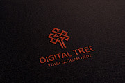 Digital Tree Logo Template, a Branding & Logo Template by GladicMonster (Thumbnail 6 of 7)