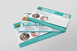 Tutoring Academy Promotion PostCard