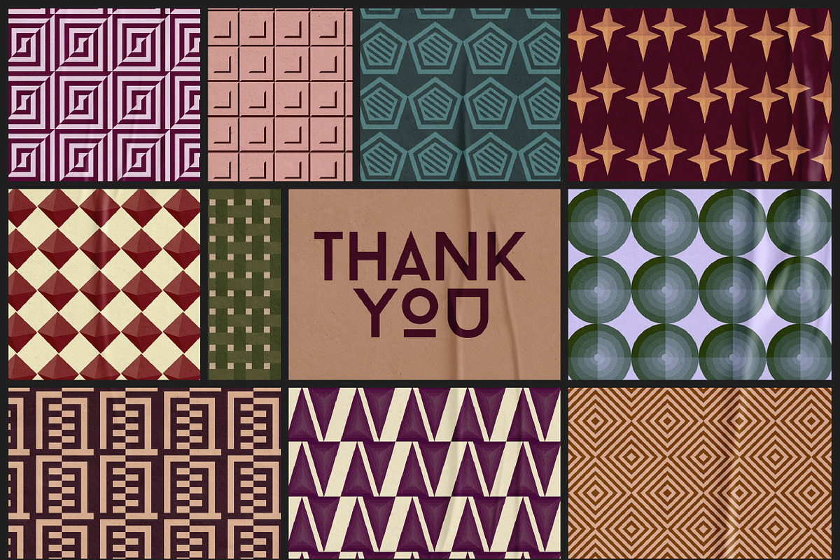 Abstract Geometry. Seamless Patterns, a Pattern Graphic by AnMark (Photo 5 of 5)